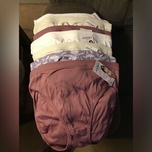 NWT Women’s Size 7 Jockey Elanance Breathe High-Waist Briefs 6 pack